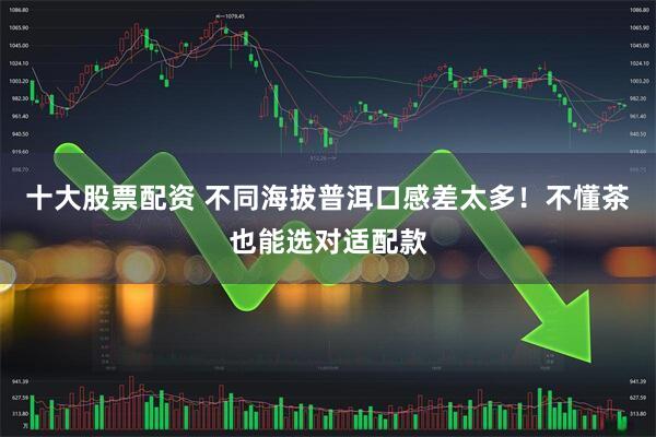 十大股票配资 不同海拔普洱口感差太多！不懂茶也能选对适配款